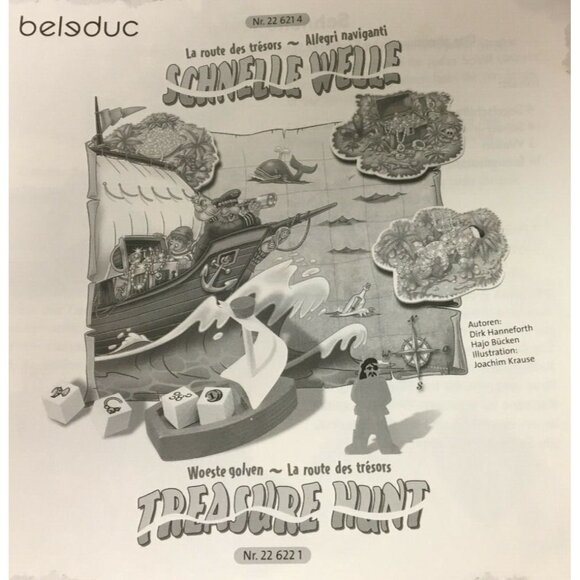 Treasure Hunt Board Game ©2003 Ravensburger Speileverlag 2-4 Players HTF Retired - Picture 9 of 12